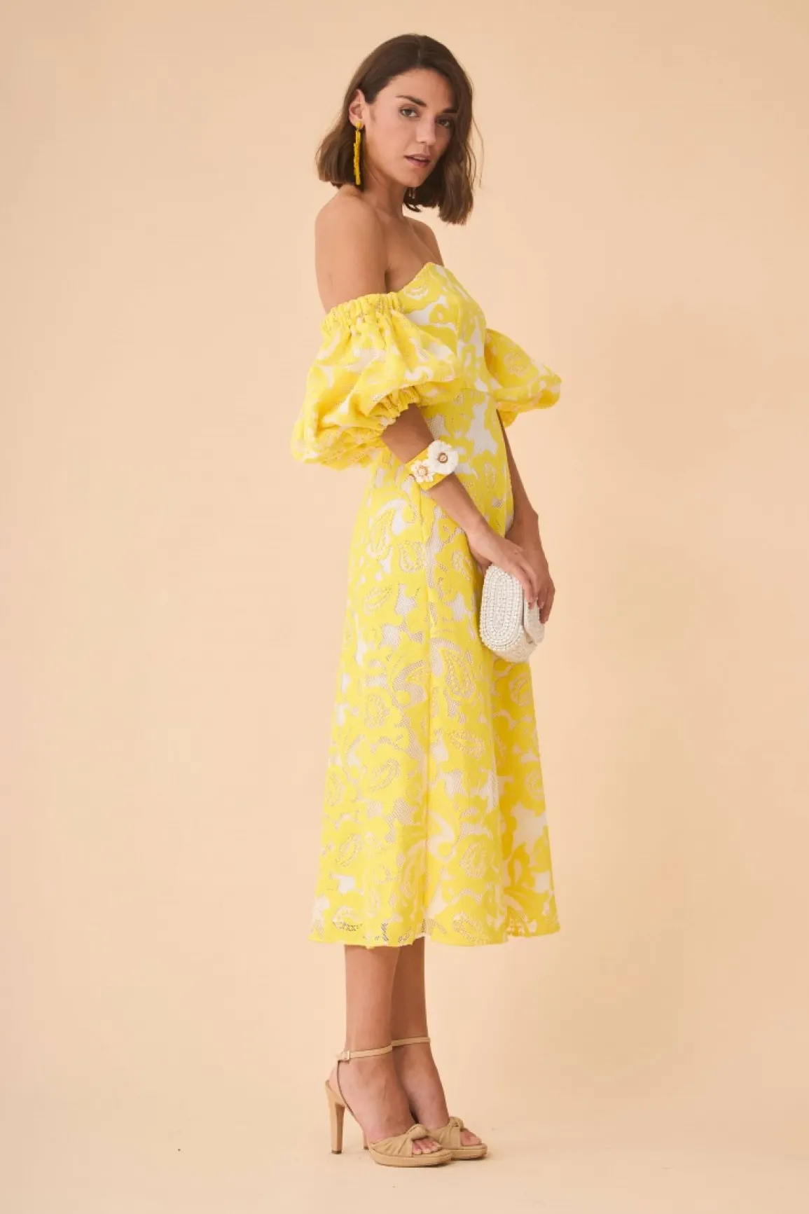 New VESTIDO LEMONAMARILLO Midi dresses