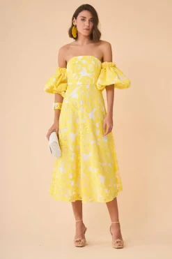 New VESTIDO LEMONAMARILLO Midi dresses