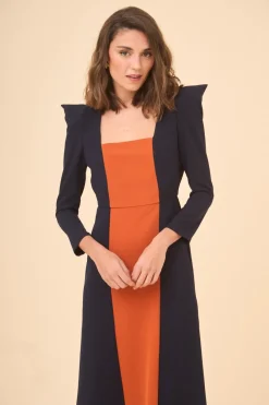 Discount VESTIDO LUCAMARINO/TEJA Midi dresses