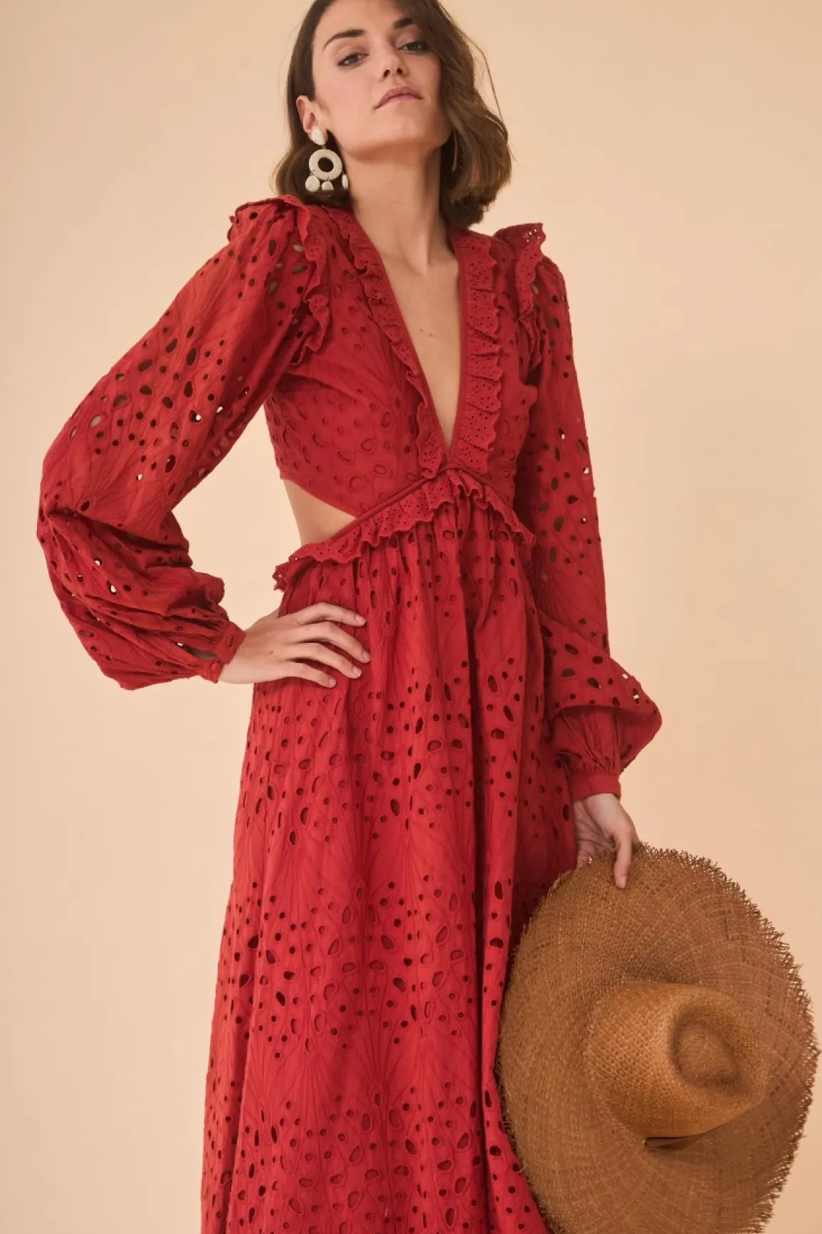 Online VESTIDO LUCILAROJO Midi dresses