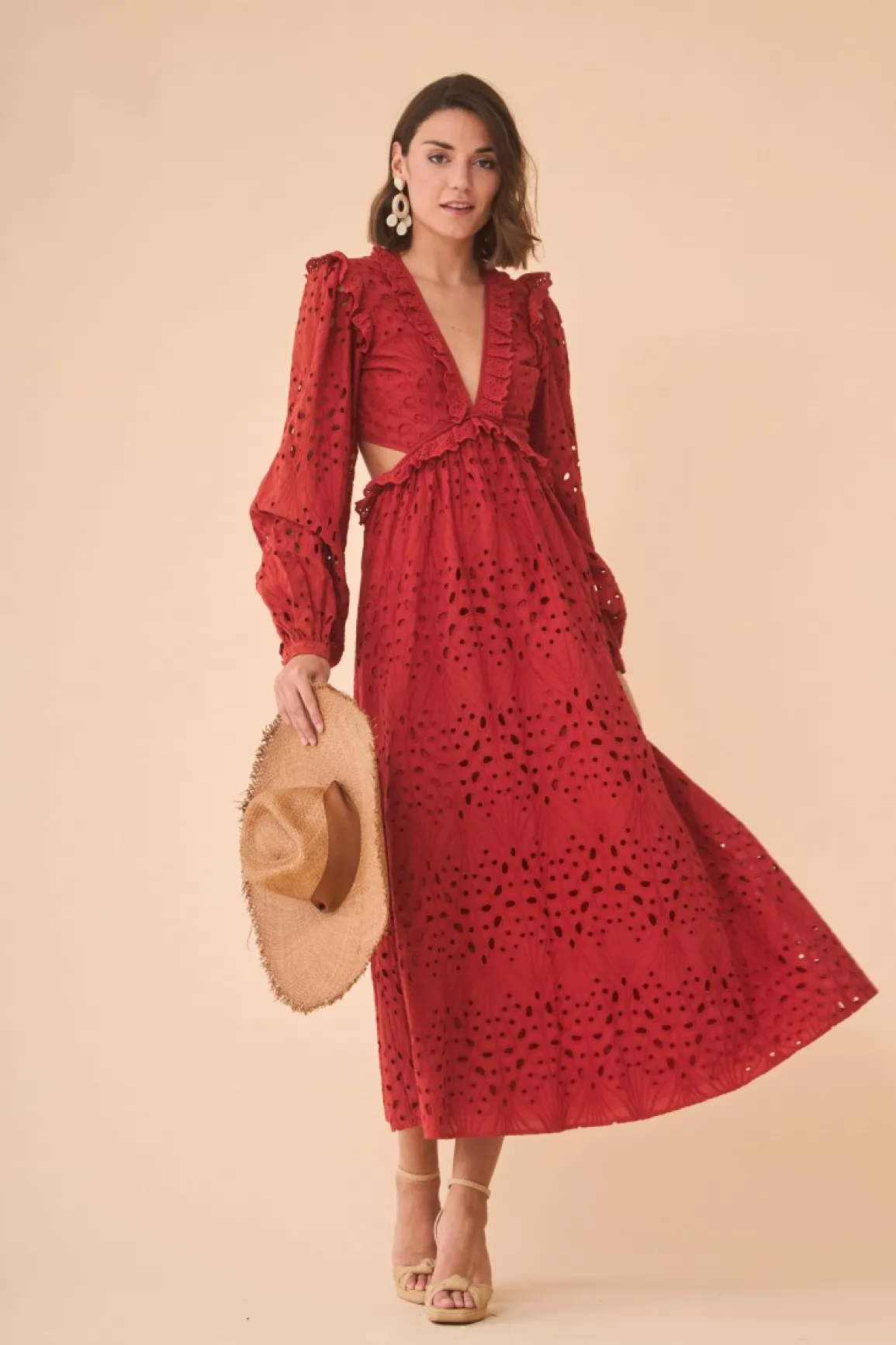 Online VESTIDO LUCILAROJO Midi dresses