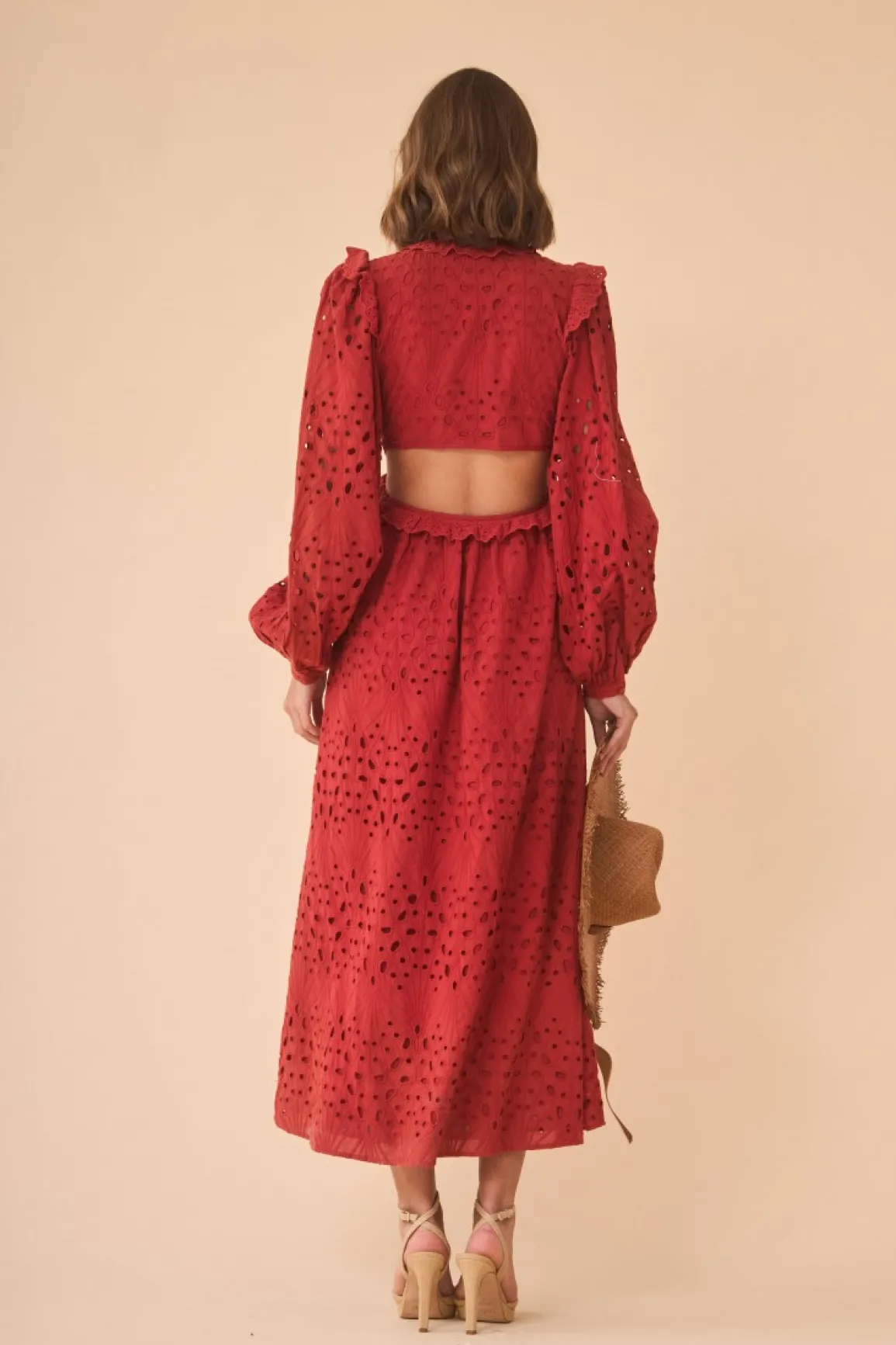 Online VESTIDO LUCILAROJO Midi dresses