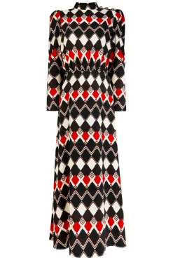 Outlet VESTIDO MATTIAMULTICOLOR Midi dresses