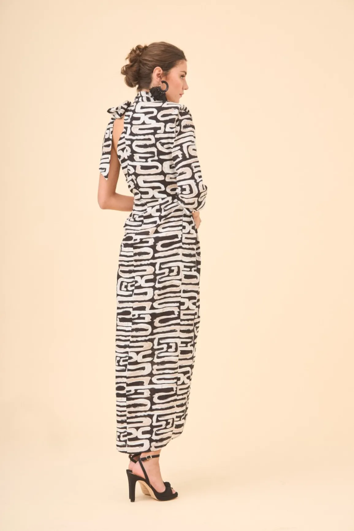Clearance VESTIDO MINAMNEGRO Midi dresses