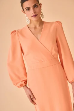 Sale VESTIDO MONSERRATSALMON Midi dresses