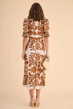 Sale VESTIDO PALOMAEST. MARRON Midi dresses