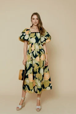 Clearance VESTIDO PANFILEST. PAJAROS Midi dresses