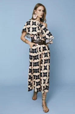 Online VESTIDO RAMONAEST. NEGRO Y ROSA Dresses
