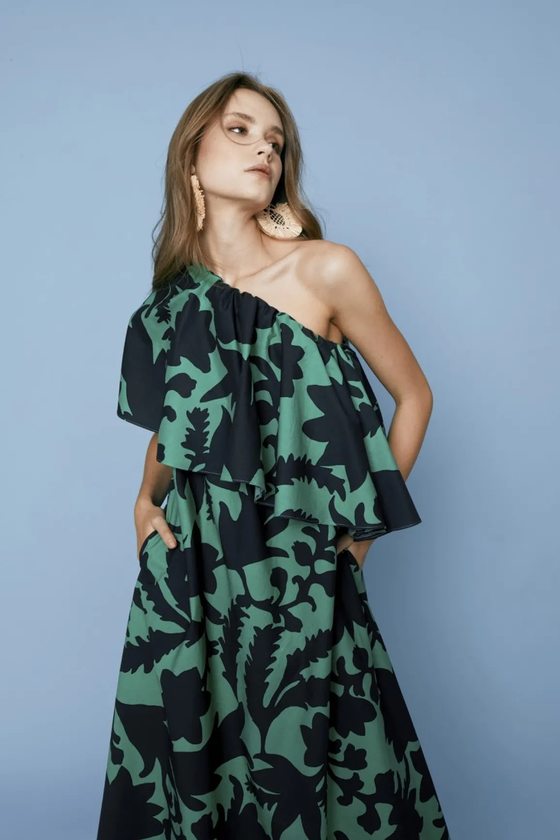 Fashion VESTIDO RAMONAEST. VERDE Dresses