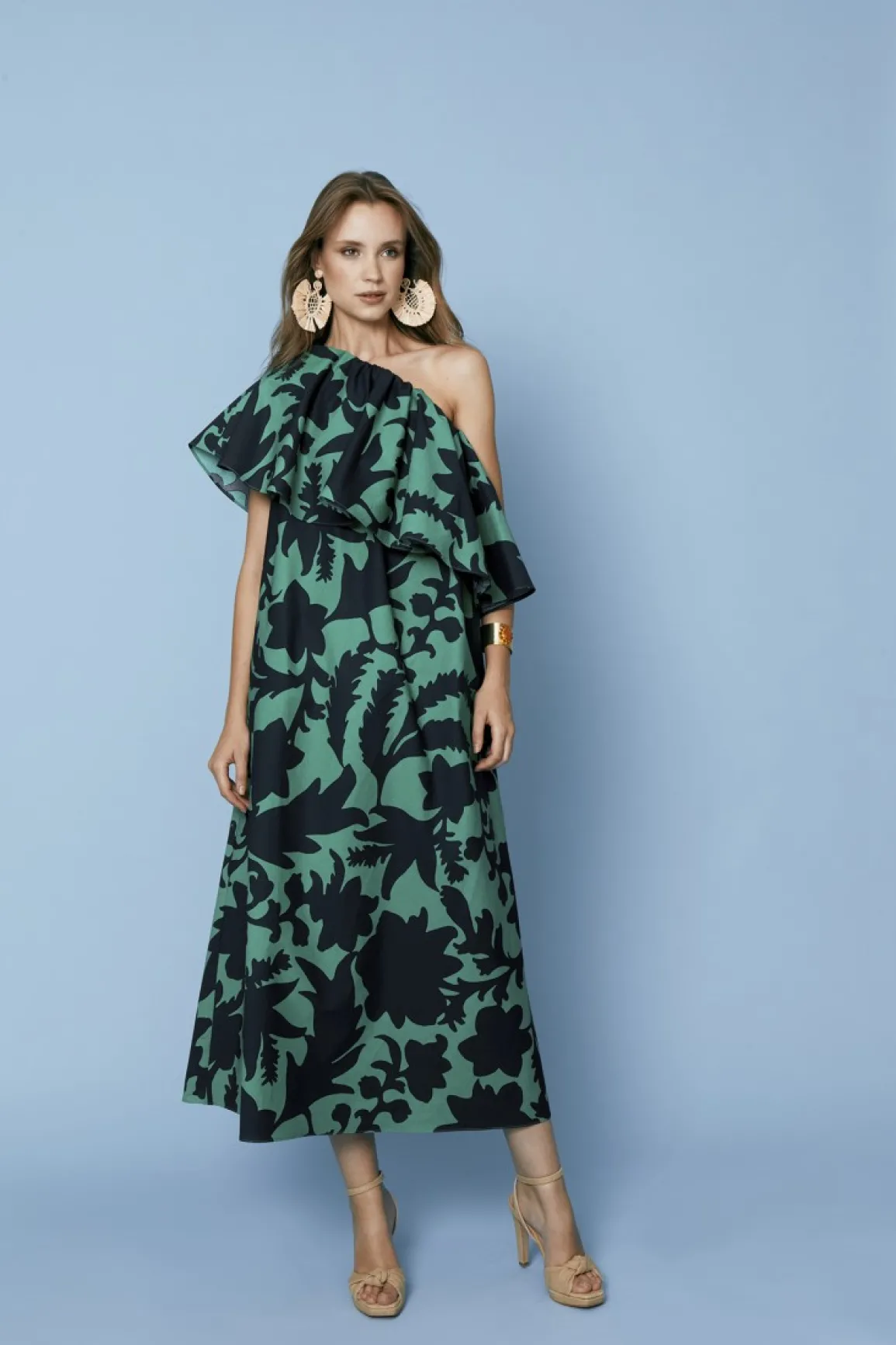 Fashion VESTIDO RAMONAEST. VERDE Dresses