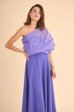 Hot VESTIDO RAQUELMBMORADO MARIA BARAZA X COOSY|Midi dresses