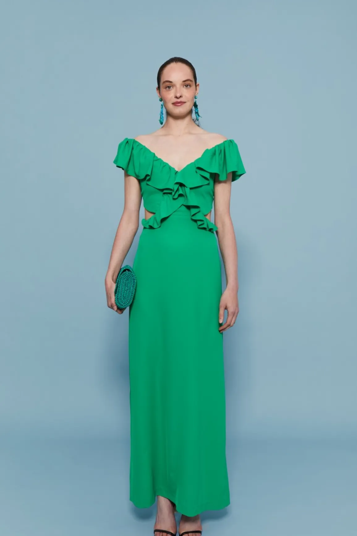 Outlet VESTIDO RIOVERDE Long dresses