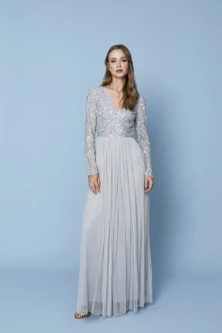 Hot VESTIDO ROMEAAGUAMARINA Long dresses