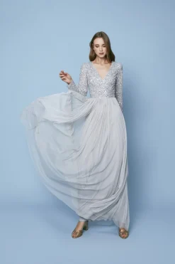Hot VESTIDO ROMEAAGUAMARINA Long dresses