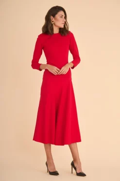 Discount VESTIDO ROSEROJO Midi dresses