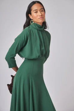 Clearance VESTIDO SANTINAVERDE Midi dresses