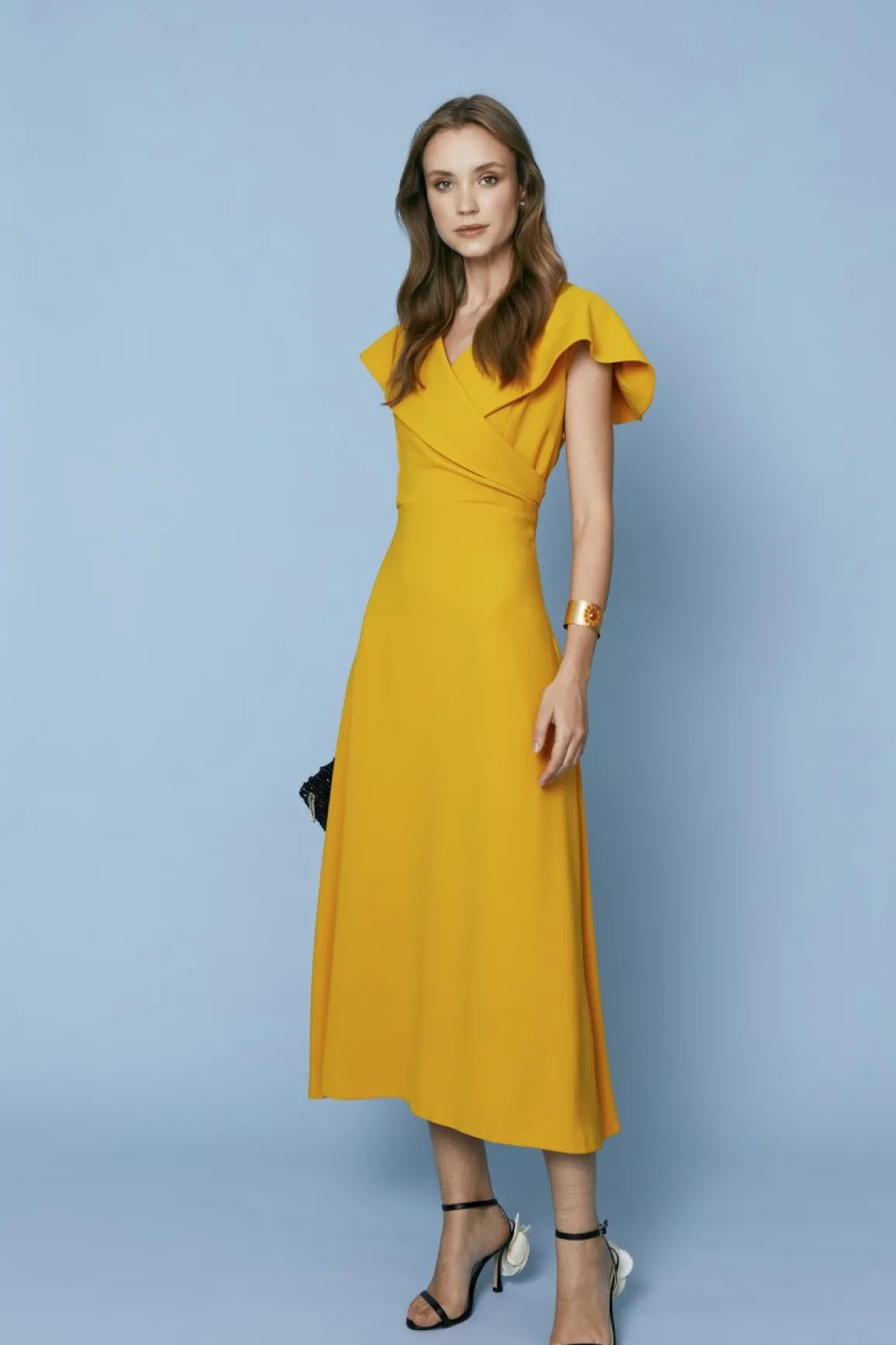 Discount VESTIDOS ATHENEA CREPEMOSTAZA Midi dresses