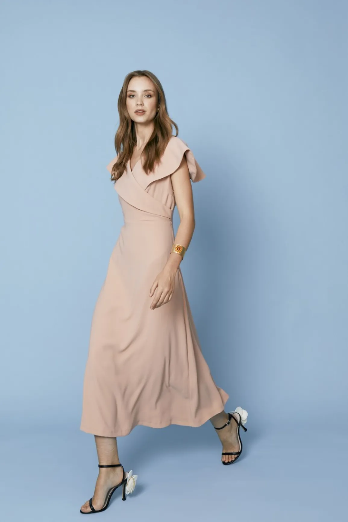 Discount VESTIDOS ATHENEA CREPEROSA Midi dresses