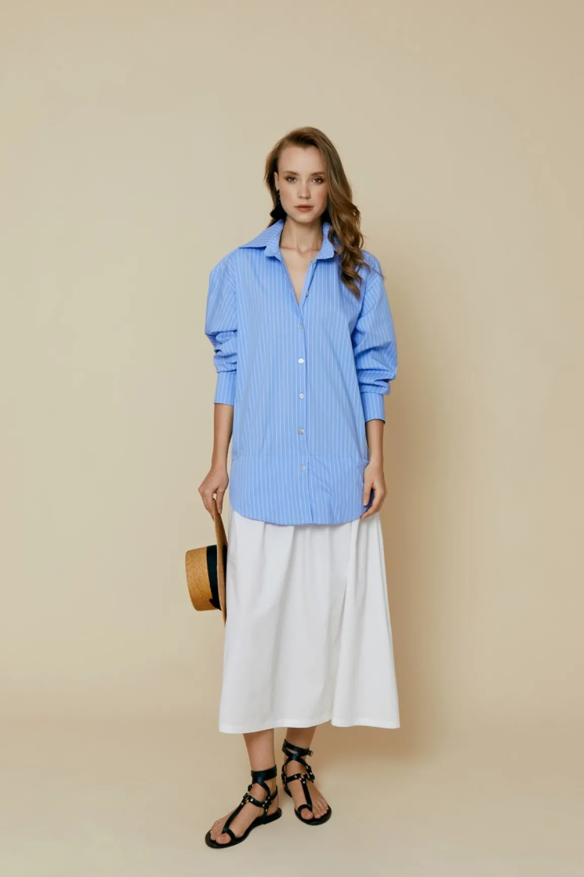 New VESTIDO SAVARAAZUL/BLANCO Dresses
