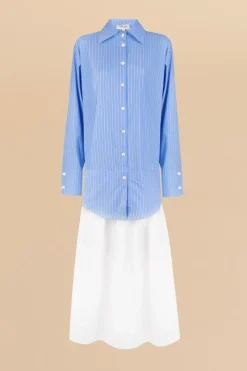 New VESTIDO SAVARAAZUL/BLANCO Dresses