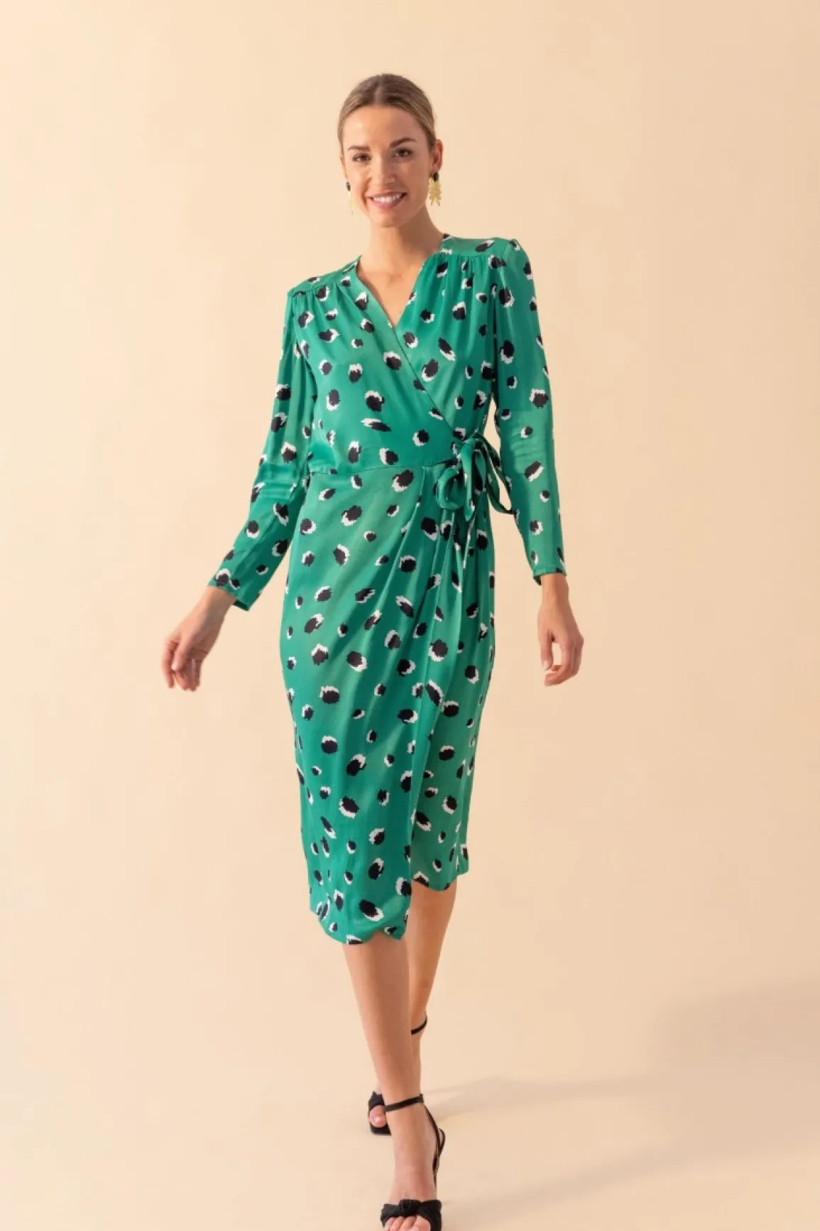 Hot VESTIDO SUNESTAMPADO Midi dresses