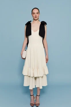 Outlet VESTIDO TRIANA24CRUDO Midi dresses|I DO
