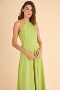 Hot VESTIDO VHETELMBLIMA MARIA BARAZA X COOSY|Midi dresses