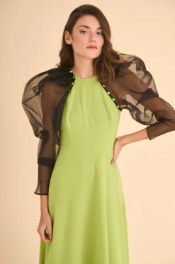 Hot VESTIDO VHETELMBLIMA MARIA BARAZA X COOSY|Midi dresses