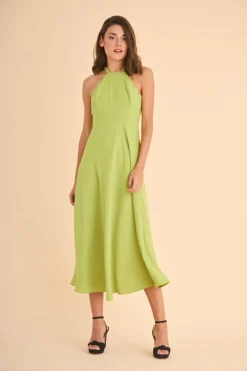 Hot VESTIDO VHETELMBLIMA MARIA BARAZA X COOSY|Midi dresses